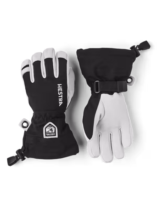 Hestra Army Leather Heli Ski Jr.