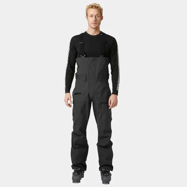 Helly Hansen Sogn bib shell pant Grey