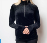 Sno Skins Plush Microfleece Quarter Zip Top